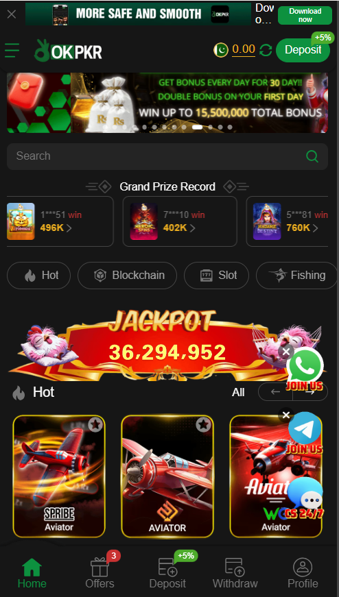 OKPKR Game interface image
